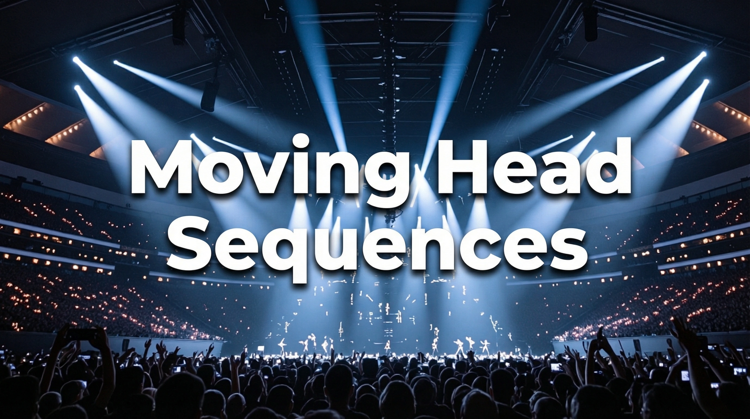 moving head sequences to bring your show to the next level