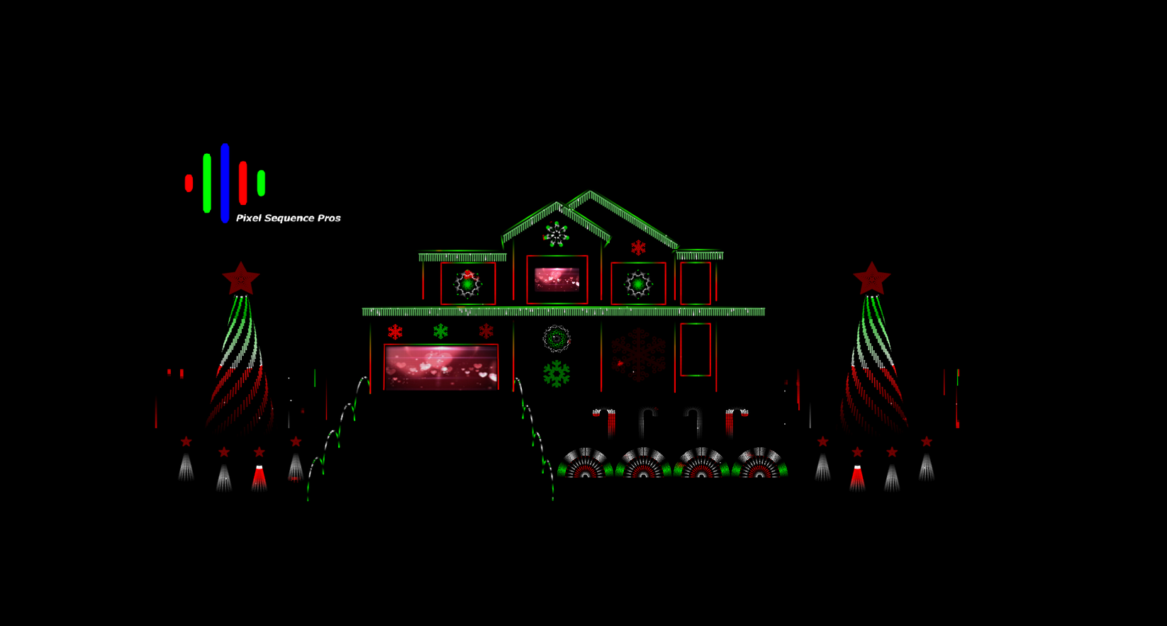 AVICII Levels Christmas Remix Christmas Sequence Pixel Sequence Pros